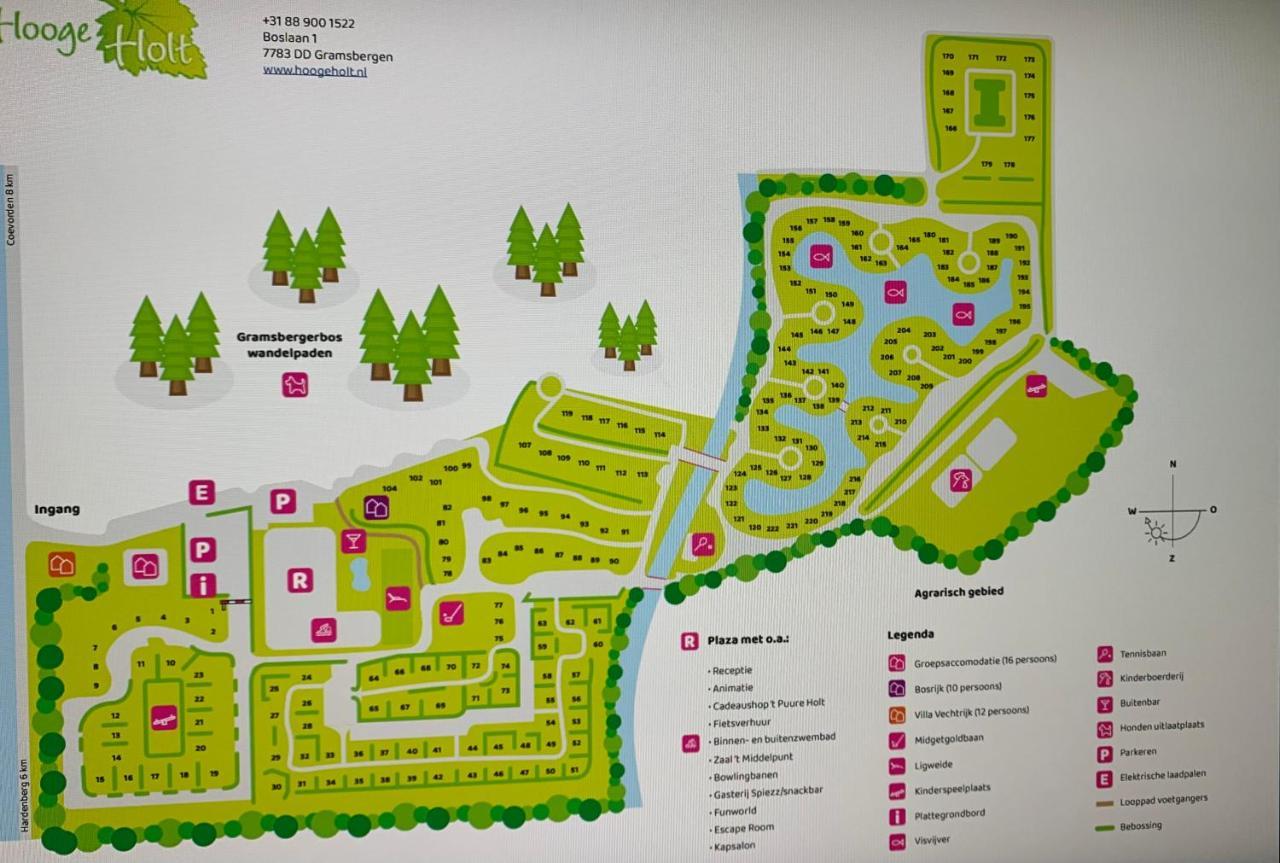 Vijverzicht 218 Met Whirlpool Gramsbergen Exteriér fotografie